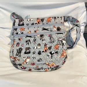 *NWOT* Vera Bradley Hipster/Crossbody Bag/Purse - Dog Show - #156007 - Crispy